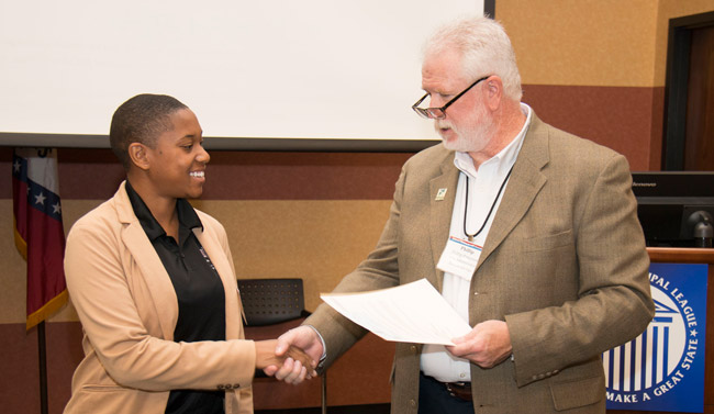 Tilson accepts Alexander Scholarship