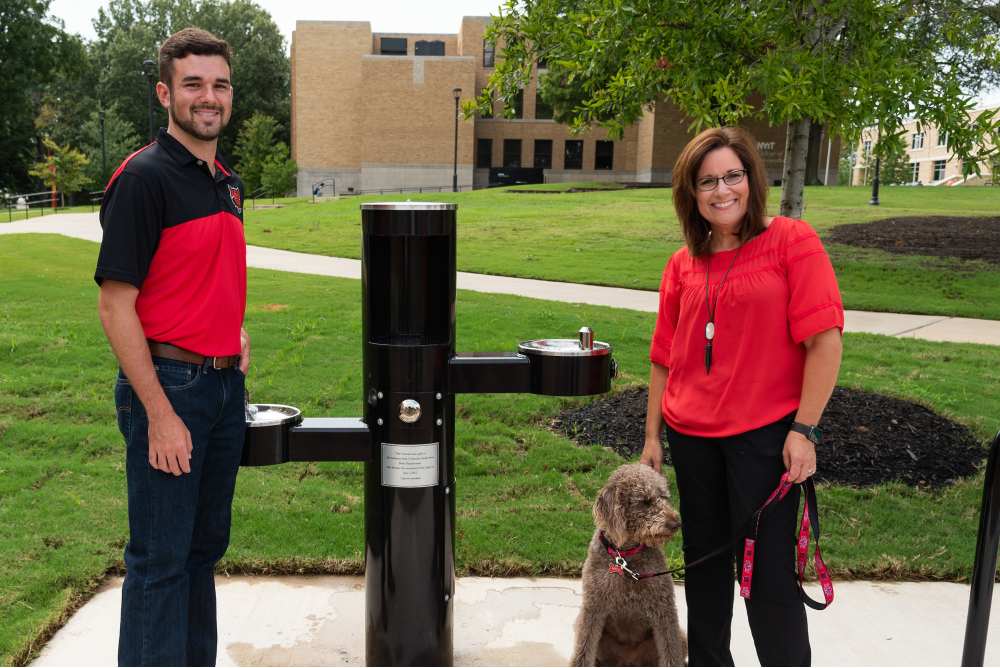 Hydration Station Unveiled as&nbsp;Part of Campus Beautification Project
