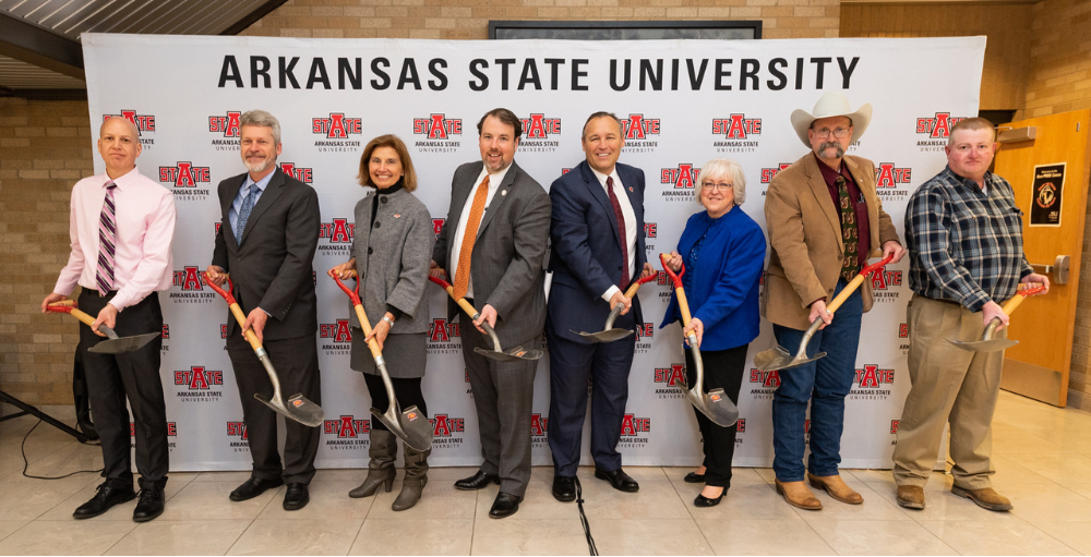 A-State Holds Imboden Disaster Facility Construction Launch