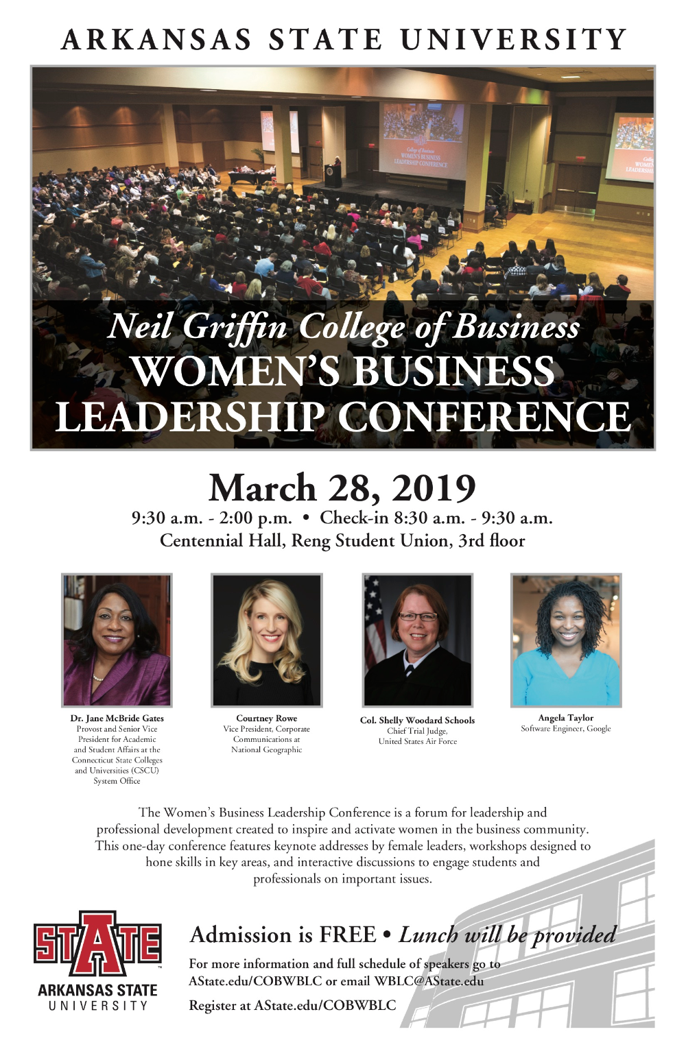 Women&rsquo;s Business Leadership Conference Scheduled March 28