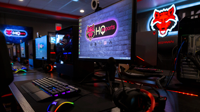 A-state esports team headquarters