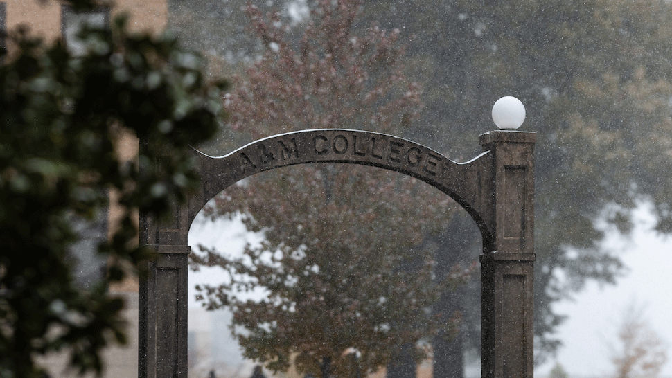 Arch in Winter Weather