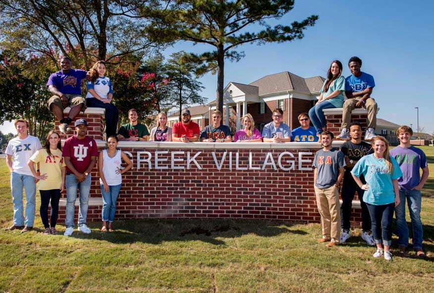 Students enjoy Greek Village