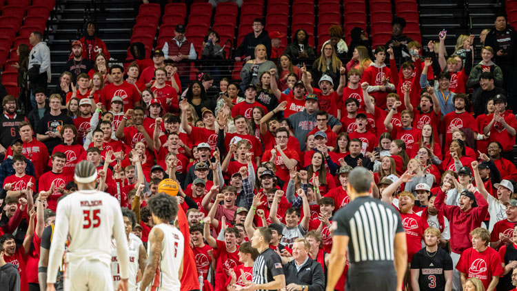 Come 'Howl on the Hardwood' and Show Your Red Wolf Pride