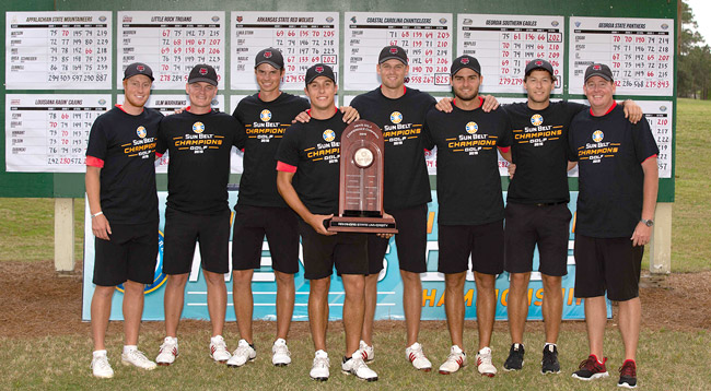 A-State Men&rsquo;s Golf Claims First Sun Belt Conference Title