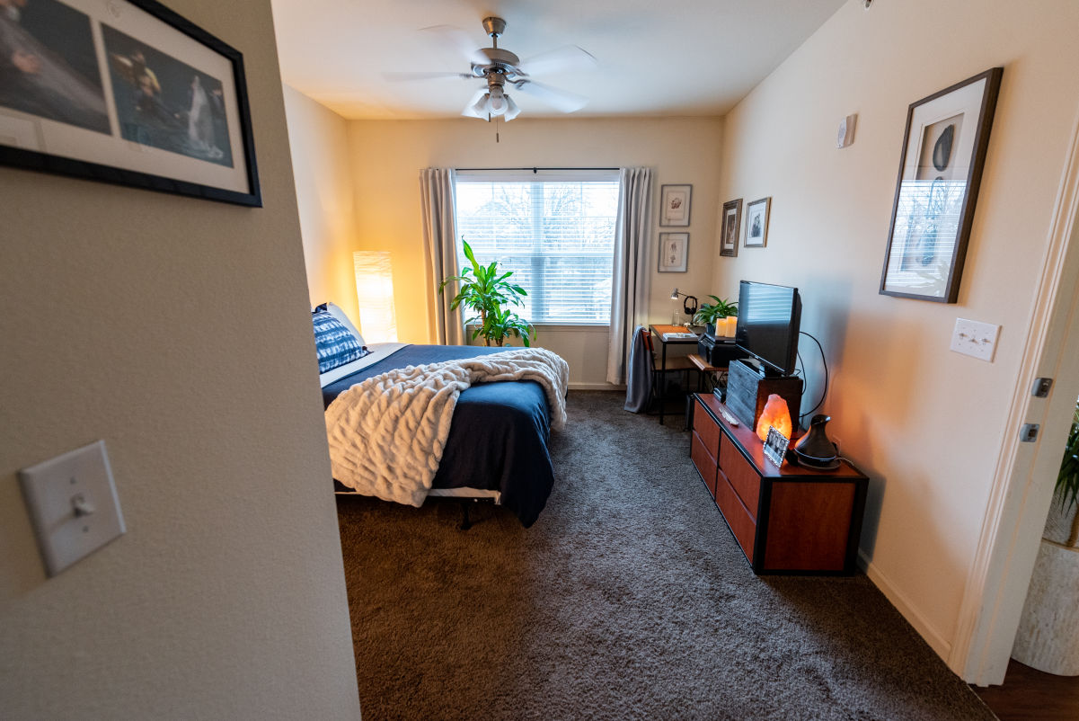 Hallway Facing Bedroom