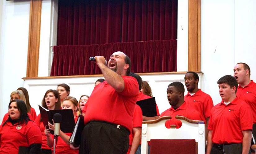 Chris Dyson and A-State Choir