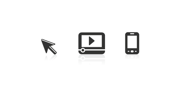 Creative Media Icons Set