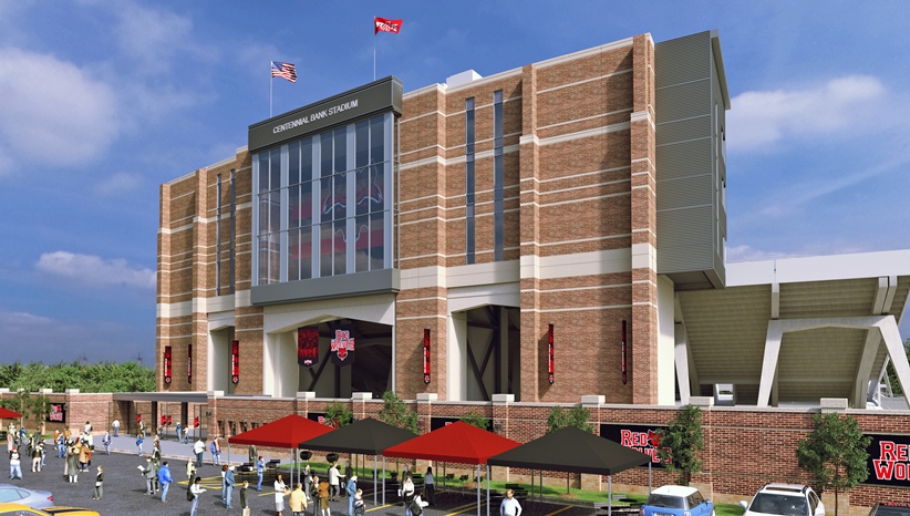 Centennial Bank Stadium Expansion