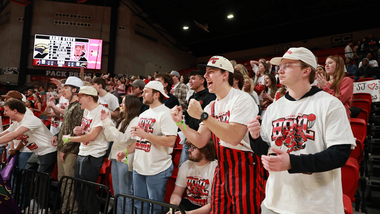 Red Wolves Win in ‘Howl on the Hardwood’ Basketball Doubleheader 