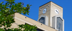 Library clock tower